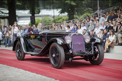 OM Superba 665 SSMM Cabriolet Castagna 1931, Silvia Nicolis, IT